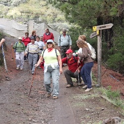 Octubre - Caminata C.C. El Valle de Tenoya, de la Caldera de los Marteles hasta San Mateo por 7 Fuentes