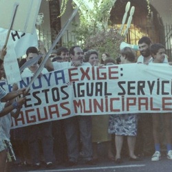 Manifestación Guaguas Municipales